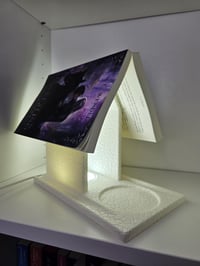 Image 6 of House Of Books | Broken Glass-Textured Lighted Book Holder