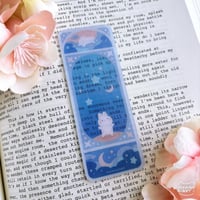 galaxy bunny bookmark