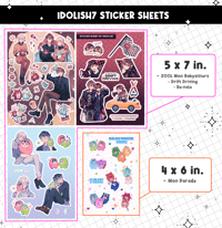 Image 3 of ✧ IDOLiSH7 Sticker Sheets ✧
