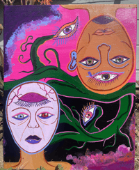 Image 1 of "Agony & Ecstacy" (Euphoria) Original Painting