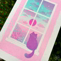 Image 2 of sunset [riso print]