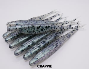 Image of 5" Split Tail Jerk Bait (8pk) (Various Colors)