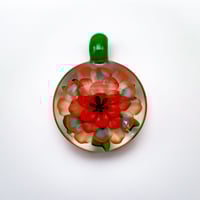 Image 1 of Crowman Ghost Flower Pendant