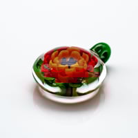 Image 4 of Crowman Red & Yellow Flower Pendant