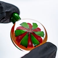 Image 6 of Crowman Red & Yellow Flower Pendant