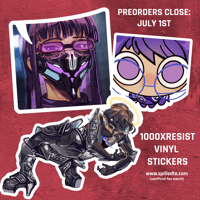 [PREORDER] 1000XRESIST | Knower + Watcher LOOK - Vinyl Sticker