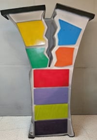 Image 4 of Dr Seuss / Alice in Wonderland inspired Whimsical, Handmade "FRACTURED" Chest of Drawers. 