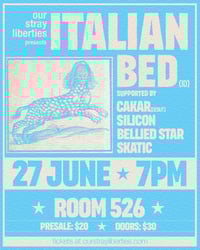 [TICKETS] Italian Bed (ID) Live in SG