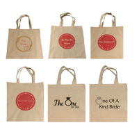 Image 1 of Wedding-themed Tote Bags