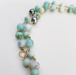 Amazonite & Aqua Mix Necklace