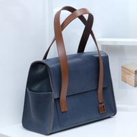 Image 2 of Journal Bag in navy