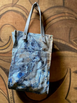Image of Vintage hand marbled bag - no. 01