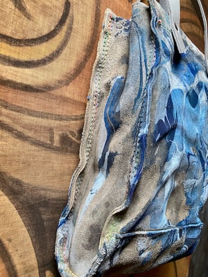 Image of Vintage hand marbled bag - no. 01