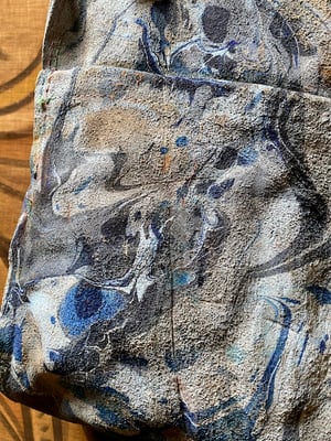 Image of Vintage hand marbled bag - no. 01