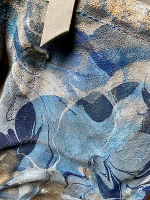 Image of Vintage hand marbled bag - no. 01
