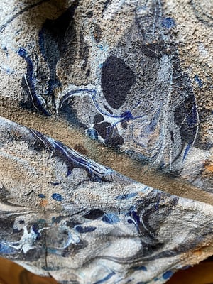 Image of Vintage hand marbled bag - no. 01