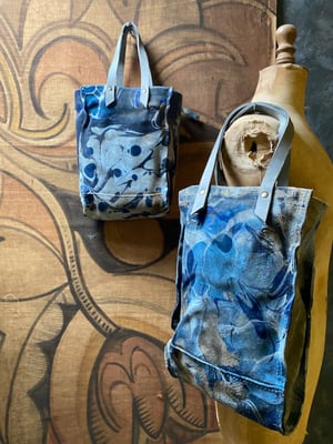 Image of Vintage hand marbled bag - no. 01