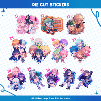 Image 2 of ✧ Die Cut Stickers/Sticker Packs ✧