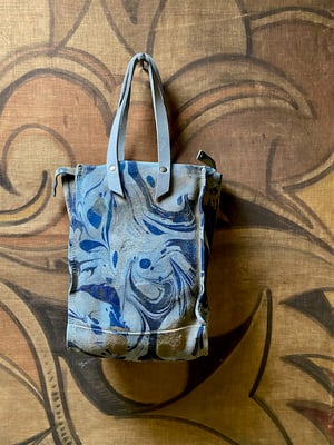 Image of vintage hand marbled bag - no. 02