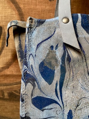 Image of vintage hand marbled bag - no. 02