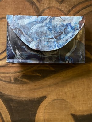Image of vintage hand marbled bag - no. 03