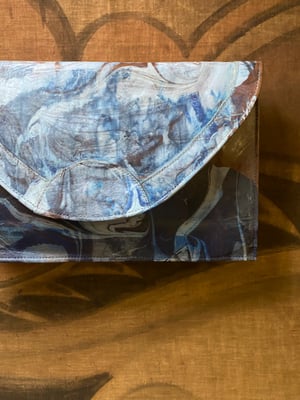Image of vintage hand marbled bag - no. 03