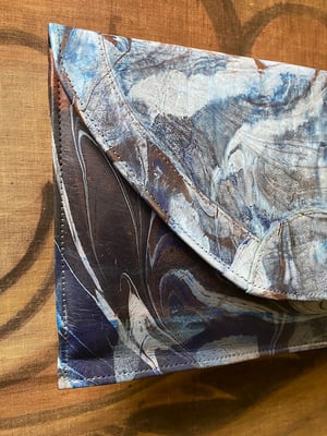 Image of vintage hand marbled bag - no. 03