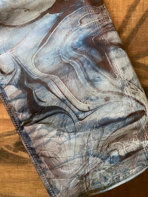 Image of vintage hand marbled bag - no. 03