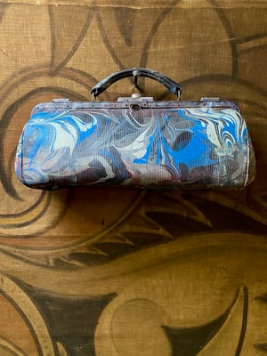 Image of vintage hand marbled bag - no. 05