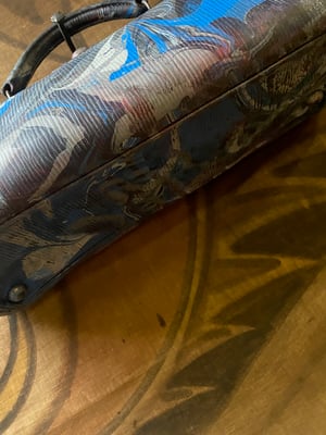 Image of vintage hand marbled bag - no. 05