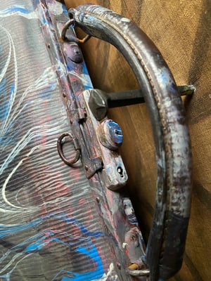 Image of vintage hand marbled bag - no. 05