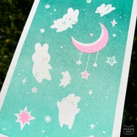 Image 2 of space buns [riso print]
