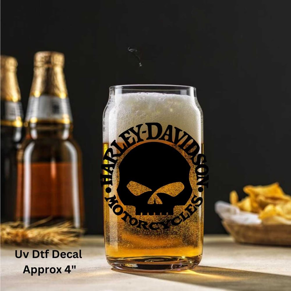 Image of Harley Motorcycle Uv Dtf Decals Choice Of 7 T5