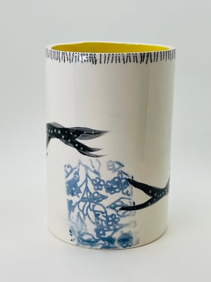 Image of Koi Carp vase (#721)