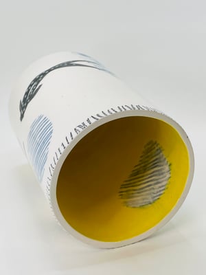 Image of Koi Carp vase (#721)
