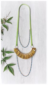 Image 7 of Collana artigianale in pelle I LEGAMI collana - Medea Fresh - 10% off