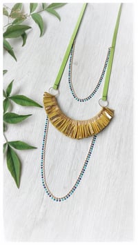 Image 8 of Collana artigianale in pelle I LEGAMI collana - Medea Fresh - 10% off