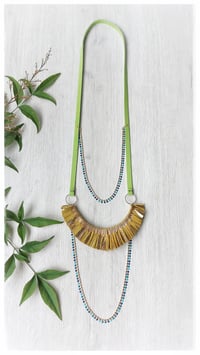 Image 1 of Collana artigianale in pelle I LEGAMI collana - Medea Fresh - 10% off