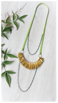 Image 2 of Collana artigianale in pelle I LEGAMI collana - Medea Fresh - 10% off