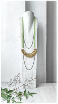 Image 4 of Collana artigianale in pelle I LEGAMI collana - Medea Fresh - 10% off