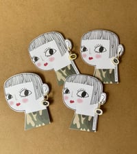 Single Earring Eye Charm Amulet
