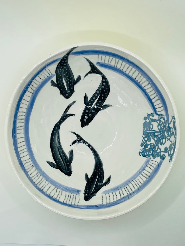 Image of Koi Carp bowl (#646)