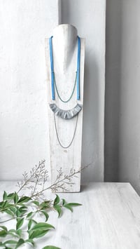 Image 1 of Collana artigianale in pelle I LEGAMI collana - Medea - Water
