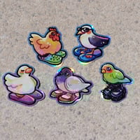 Image 8 of ★ BIG RAINBOW HOLO STICKERS ★