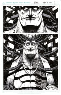 Image 3 of ATOMIC ART BOOK 3 SIGNED+Ink Sketch Original