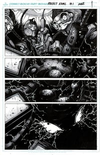 Image 4 of ATOMIC ART BOOK 3 SIGNED+Ink Sketch Original