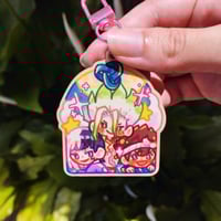 ★ DR. STONE WOOD KEYCHAIN ★