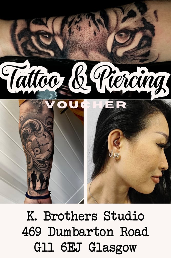 Image of Voucher £100 (Tattoo Deposit)