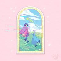 Image 1 of in the meadow vinyl sticker