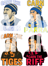 Image 3 of CARN: DOGGIES - PARRA - RIFF - TIGES